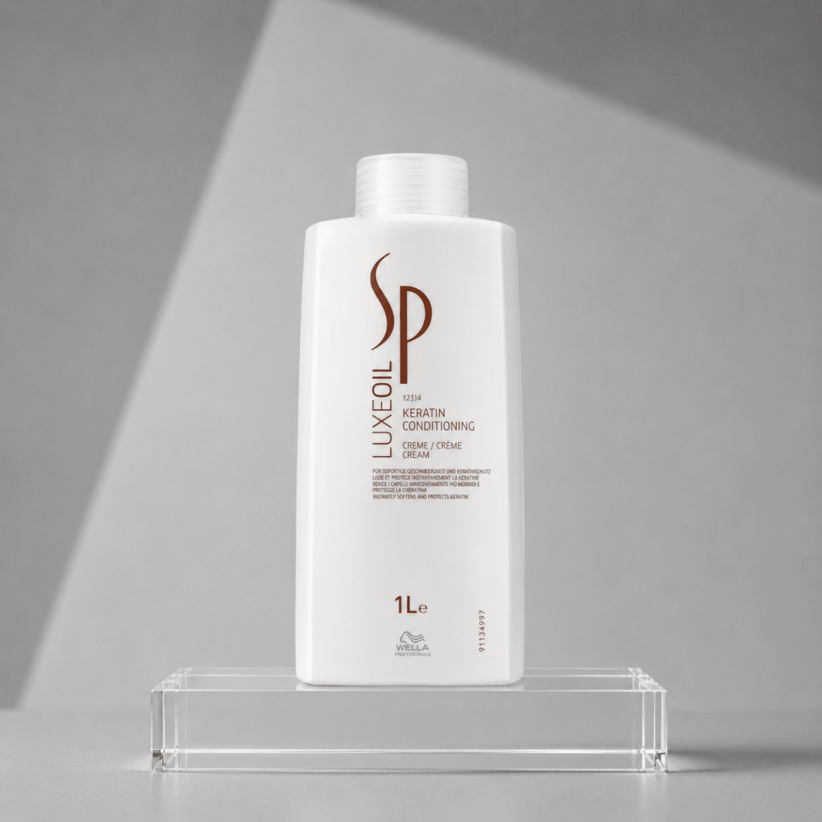Wella Professionals SP LuxeOil Keratin Conditioning Cream Tratamiento en Crema para Cabello con Keratina 1 Litro1