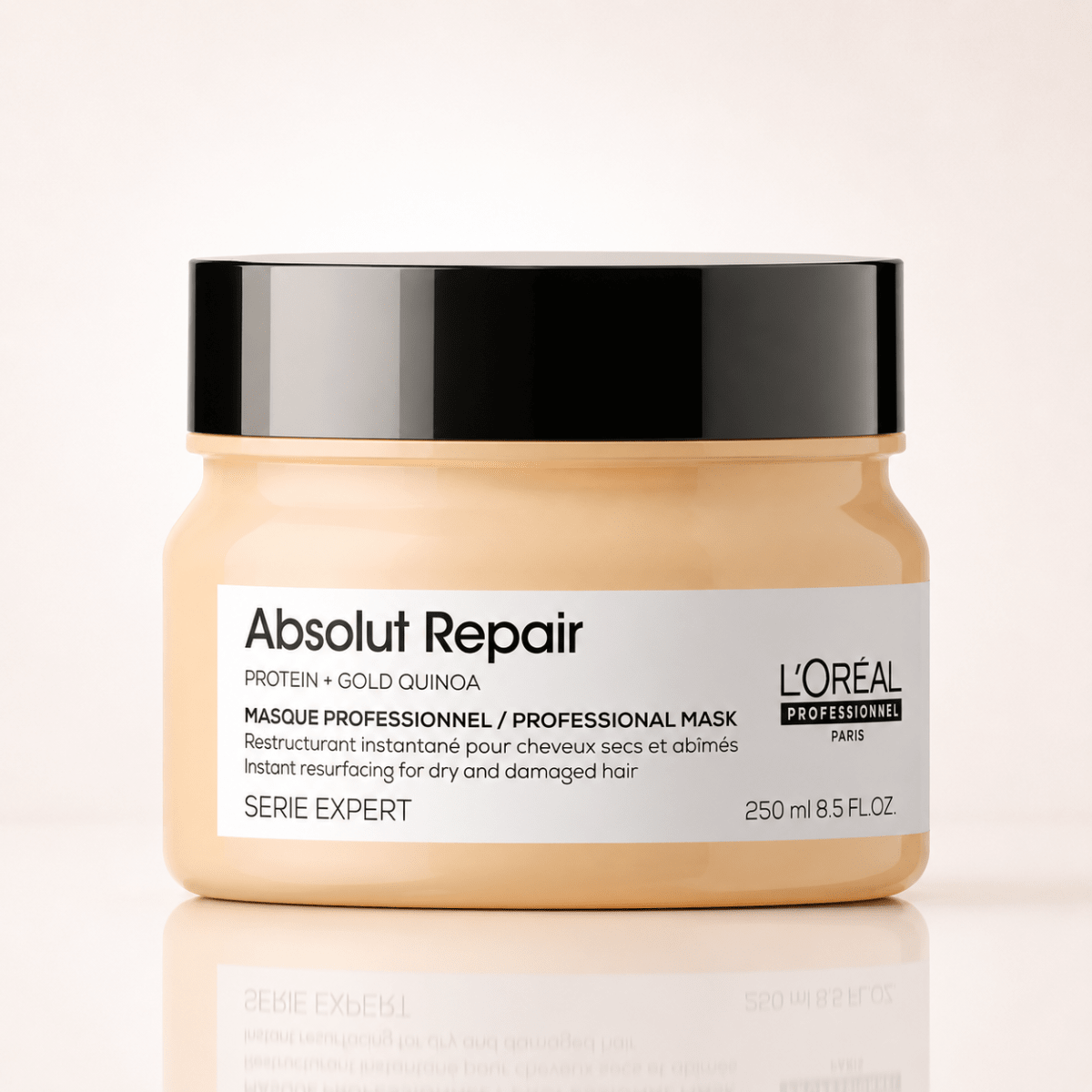 Pack Loreal Professionnel Absolut Repair Shampoo 300 ml + Mascarilla 250 ml + Neceser3