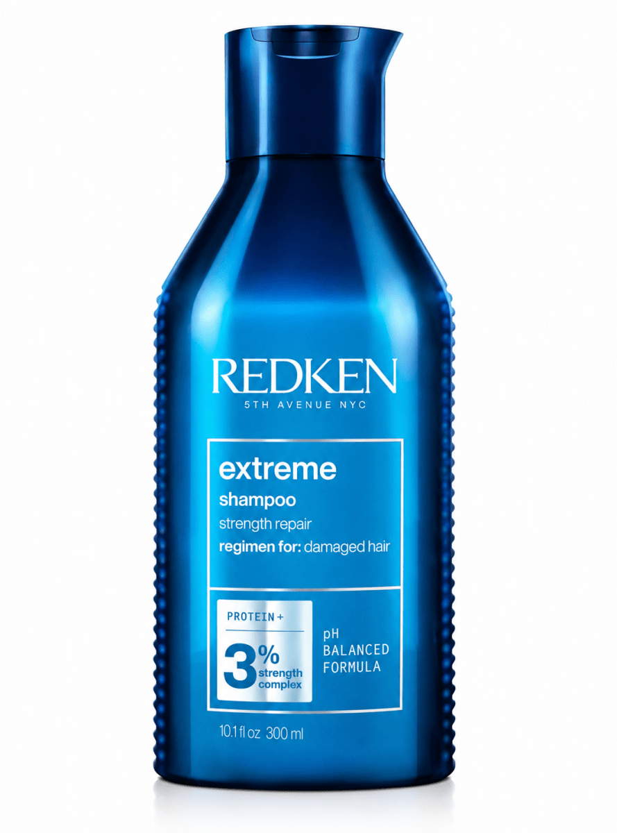 Pack Redken Extreme shampoo + acondicionador reparador para cabello dañado 300 ml1