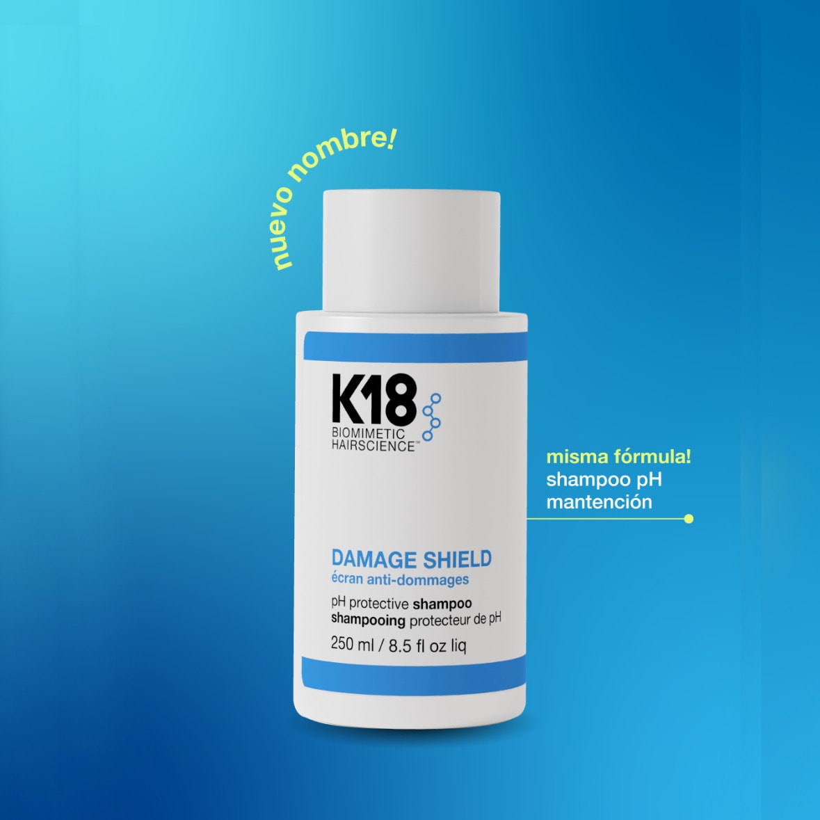 K18 Shampoo damage shield 250ml protector de ph1