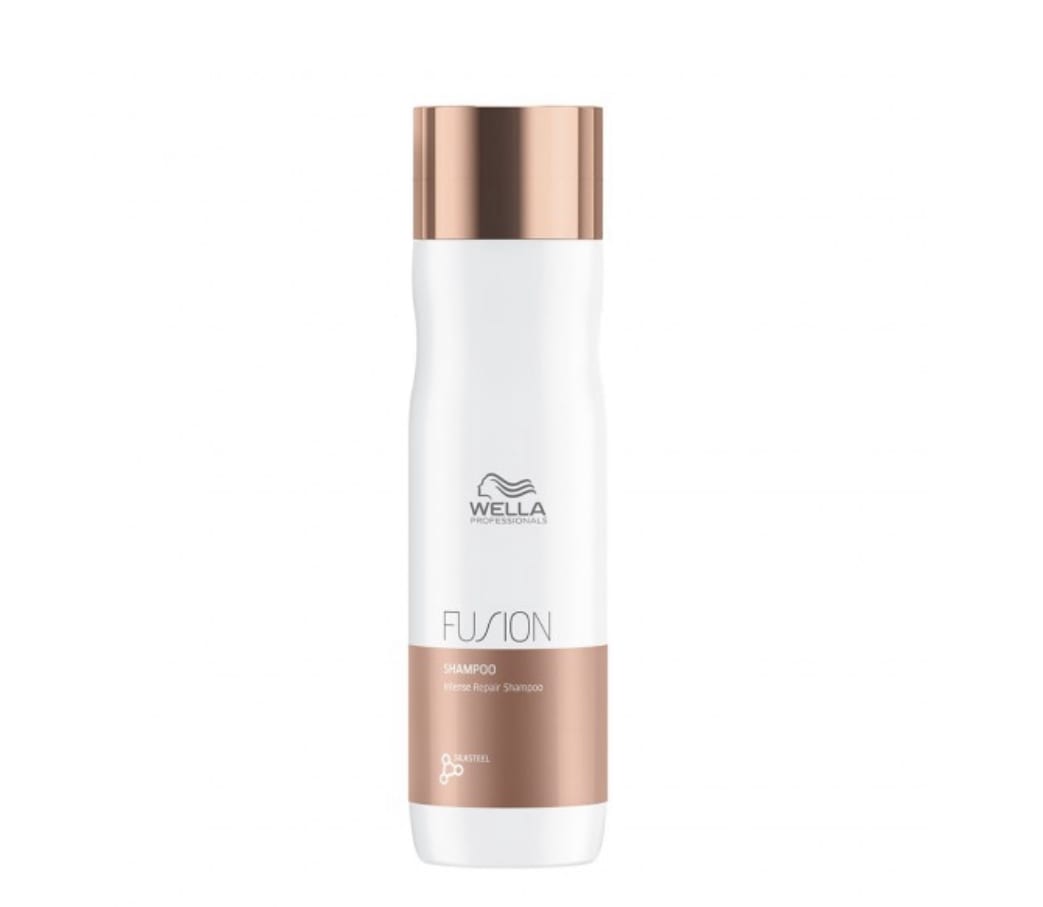 Wella Professionals Fusion Pack Shampoo 250 ml + Acondicionador 200 ml Reparación Intensa2