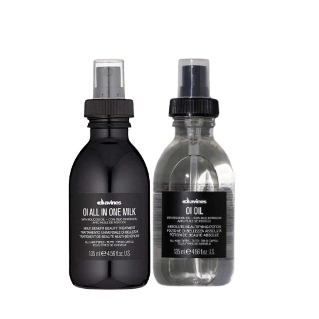 Davines OI Dúo Brillo Shampoo + Acondicionador1