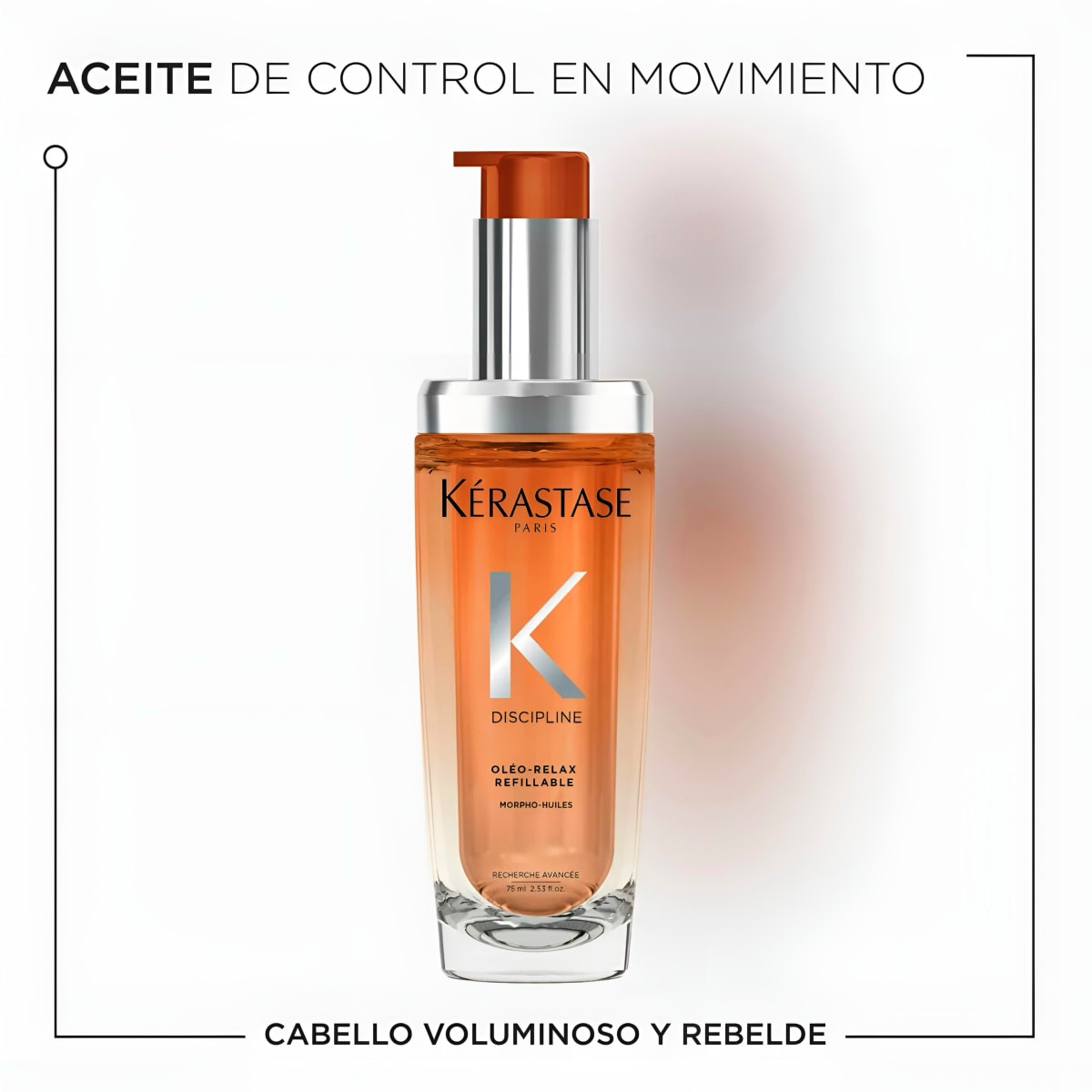 Kerastase L'HUILE OLEO-RELAX RECARGABLE 75 ML para cabello con frizz5