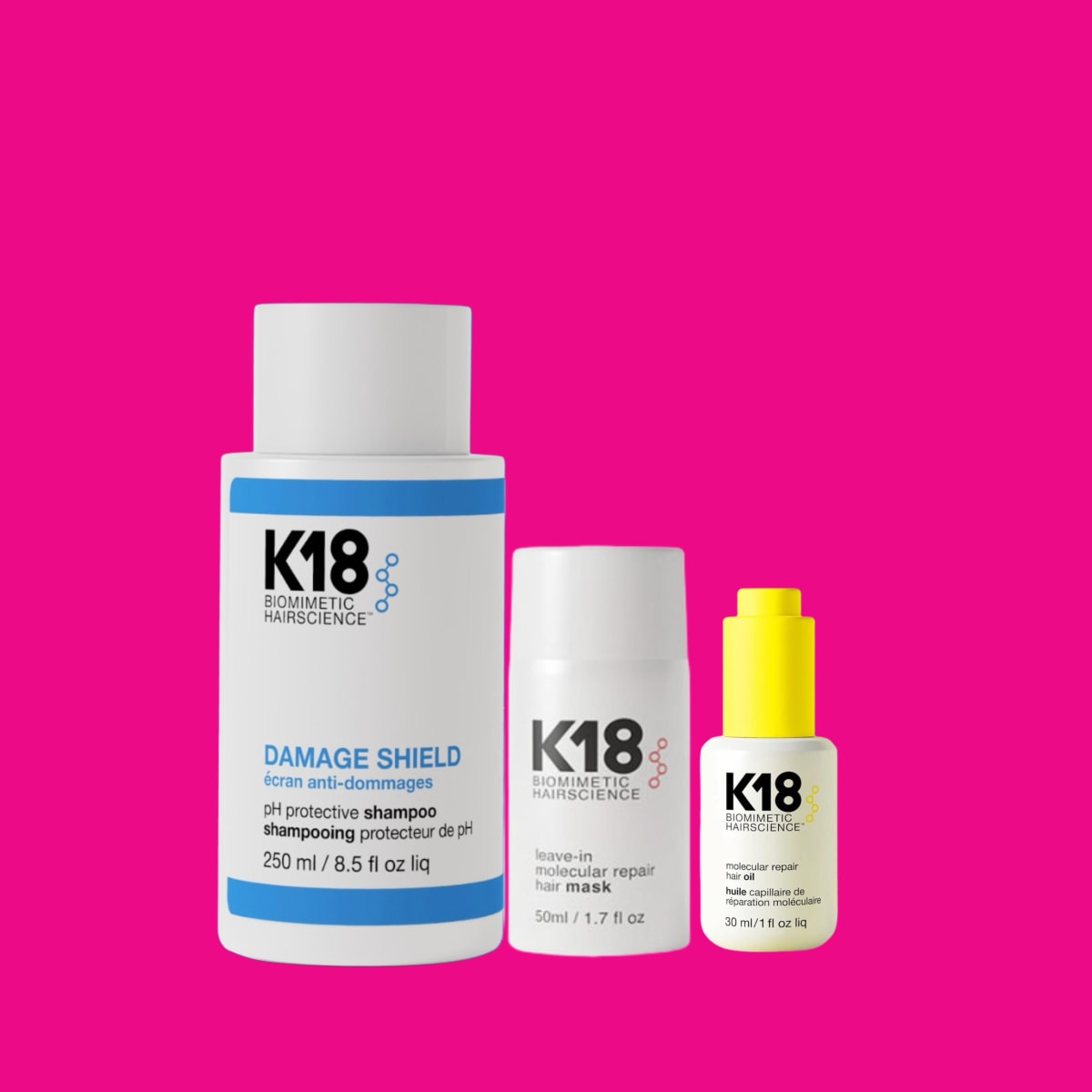 Trio Pack K18 Reparación Molecular1