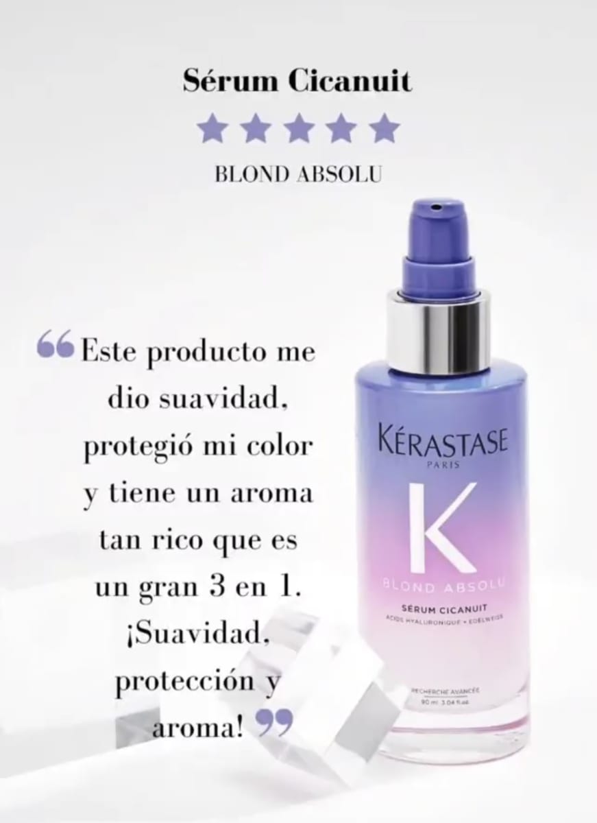 Kerastase SERUM BLOND ABSOLU CICANUIT Cabellos Rubios 90ML2