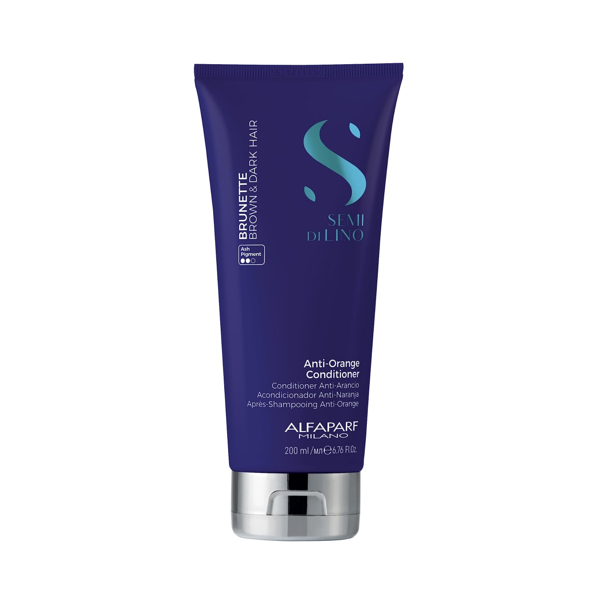 Alfaparf Milano Semi Di Lino Anti Orange Conditioner Neutralizador Cabello Castaño o Moreno 200 ml1