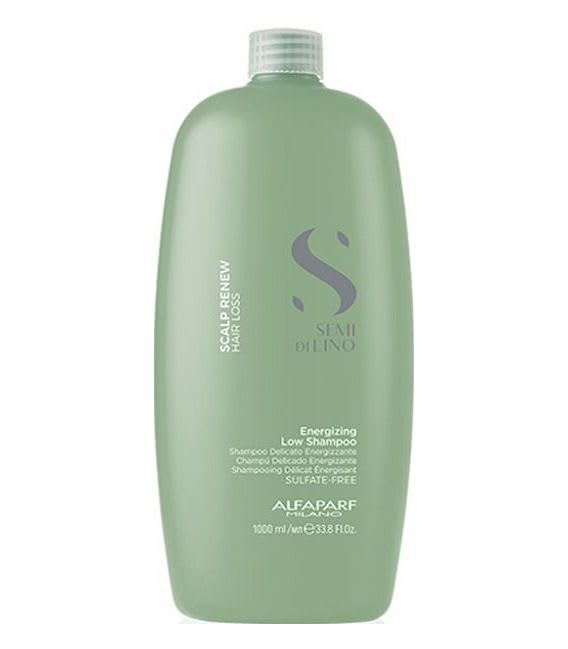 Alfaparf Milano Semi Di Lino Energizing Low Shampoo Anticaída Cuero Cabelludo 1000 ml1