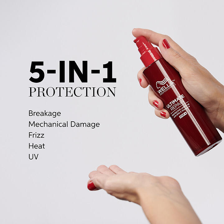 Wella Professionals Ultimate Repair Leave-In Spray Sin Enjuague Reparador 140 ml3