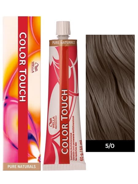 Wella Professionals Color Touch Tinte Semipermanente Castaño Claro 5/0 60 gr1