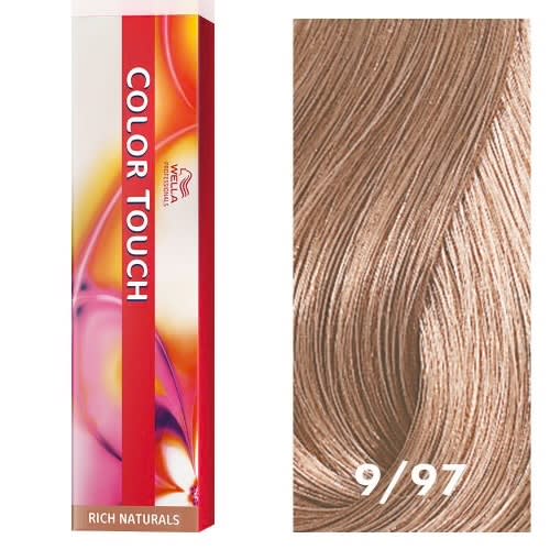 Wella Professionals Color Touch Tinte Semipermanente Rubio Mediano Ceniza 9/97 60 gr1