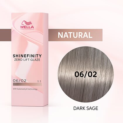 Wella Professionals Shinefinity Glaze Color 06/02 Rubio Oscuro Natural Mate 60 ml1
