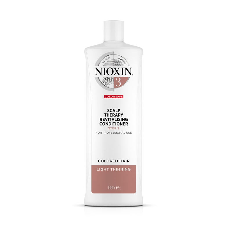 Nioxin Sistema 3 Acondicionador Revitalizante Cabello Fino con Color 1000 ml1
