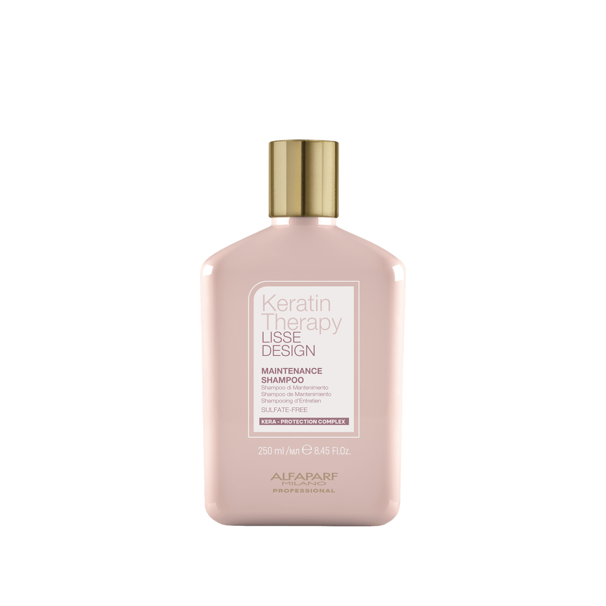 Alfaparf Milano Keratin Therapy Shampoo Mantenimiento Post Alisado Cabello Alisado 250 ml1