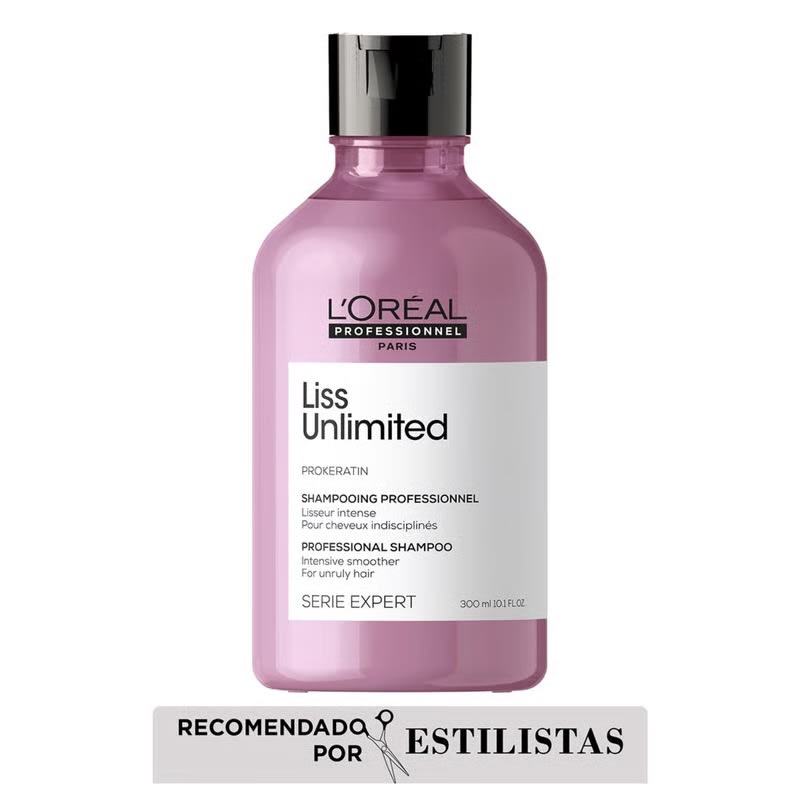 Loreal SHAMPOO ANTI-FRIZZ PARA CABELLO LISO LISS UNLIMITED | 250 ml1
