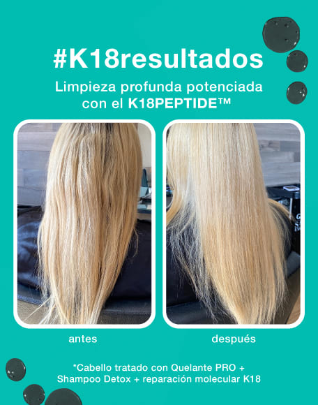 K18 Shampoo Clarificante Detox 250 ml peptide prep1