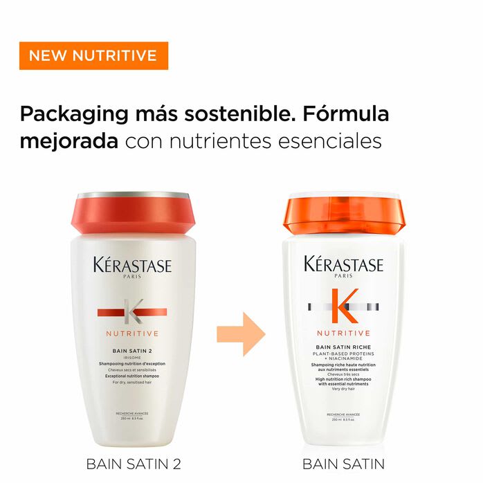 Shampoo Kerastase Satin  Riche Nutritive cabellos secos 250ml2