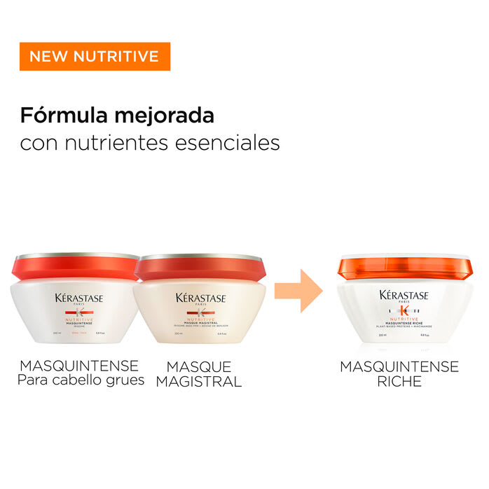 KERASTASE Nutritive MASQUINTENSE RICHE Mascarilla para cabellos secos y gruesos 200ml1