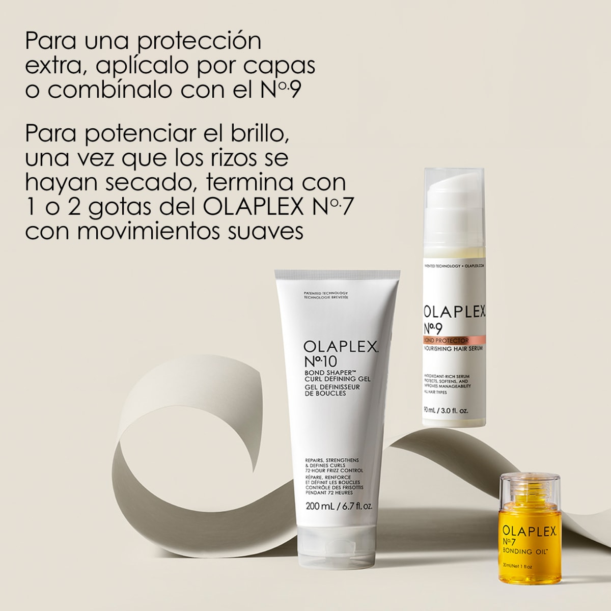 Olaplex No.10 Bond Shaper Curl Defining Gel Definidor de Rizos 200 ml5