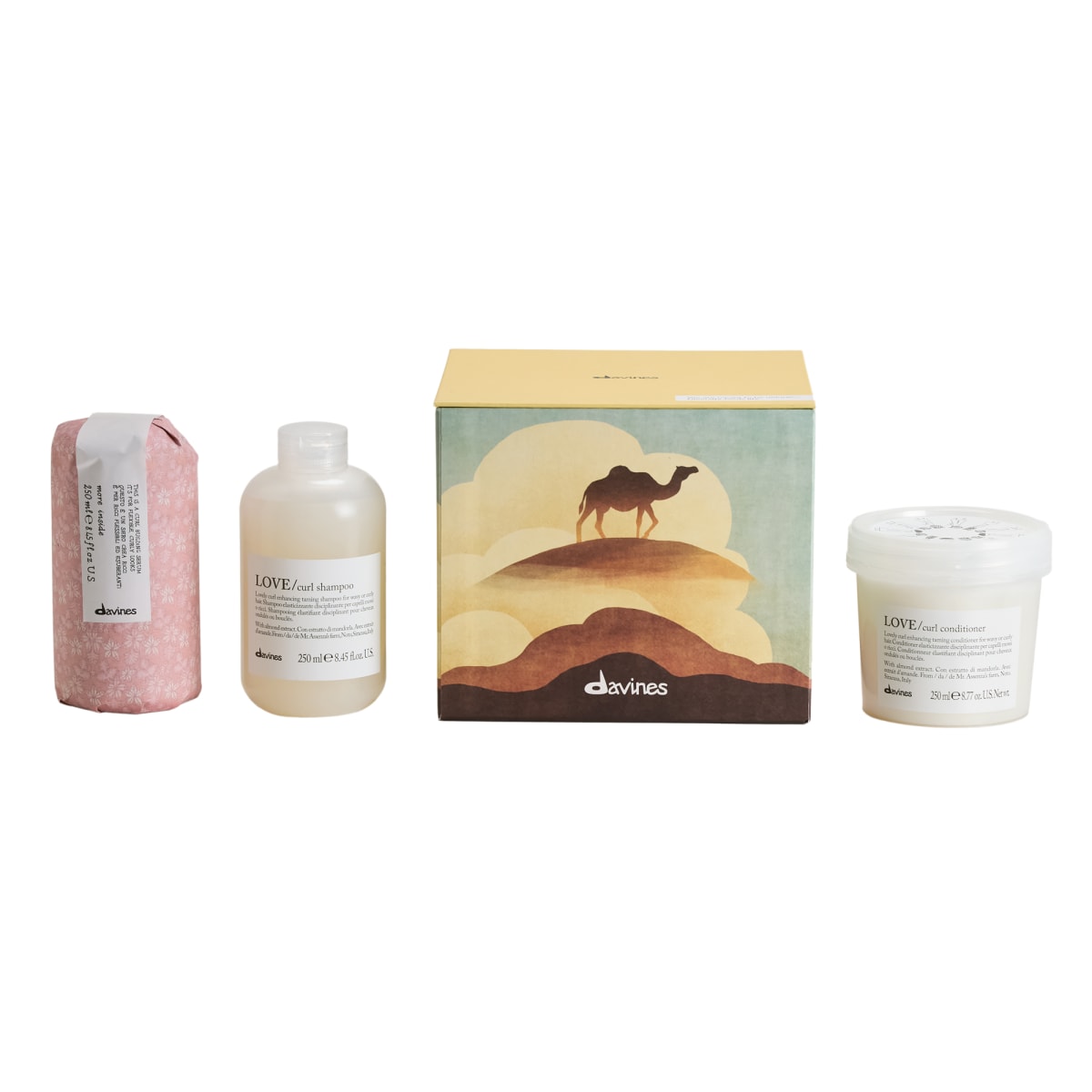 Davines Love Curl Pack Shampoo 250 ml + Acondicionador 250 ml + Curl Building Serum 250 ml Cabello Rizado1