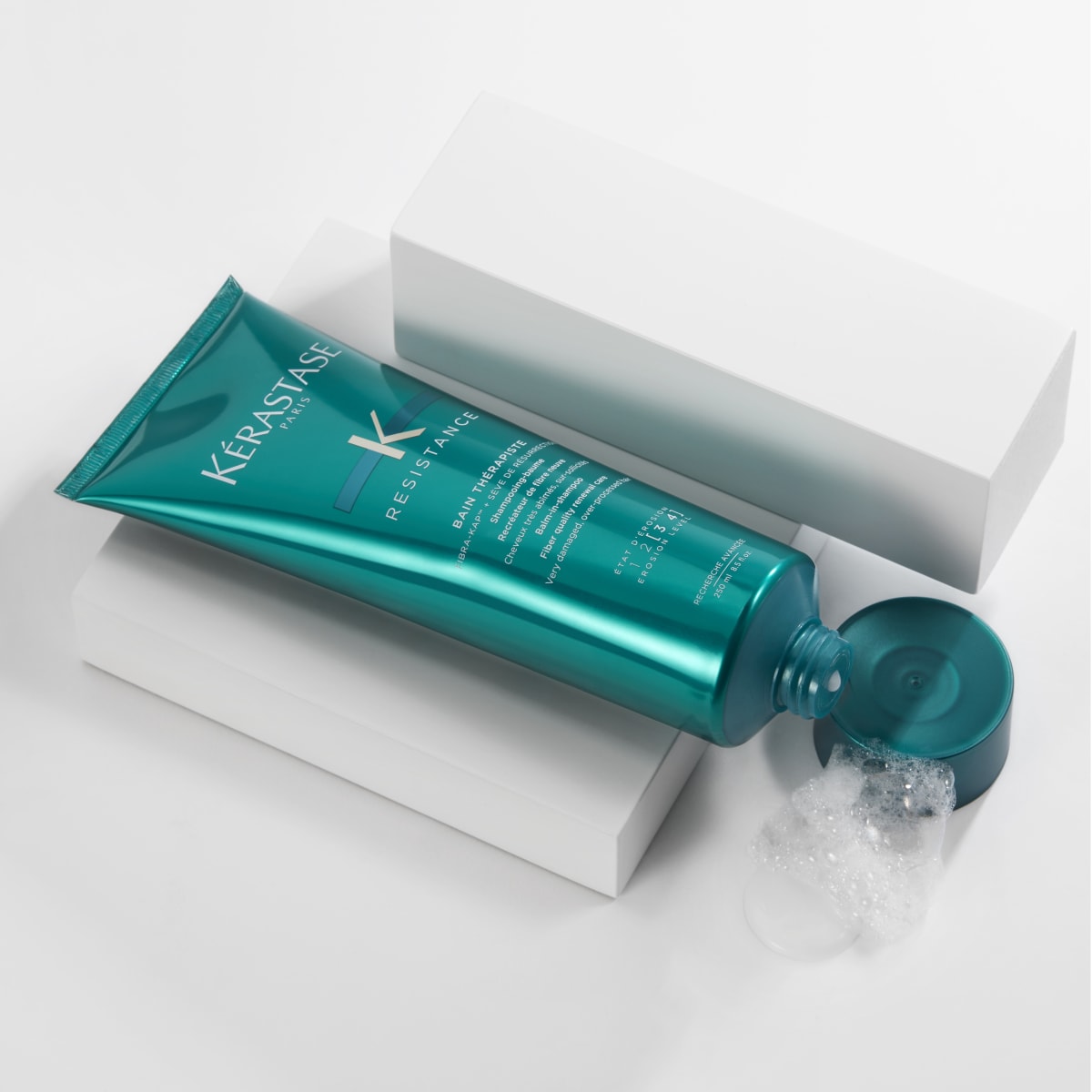 KERASTASE Resistance Shampoo BAIN THERAPISTE Reparador para cabello muy dañado 250ml2