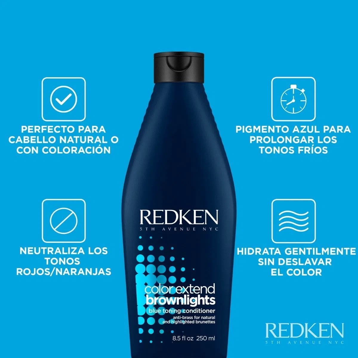 Acondicionador Color Extend Brownlights - 250 ml2