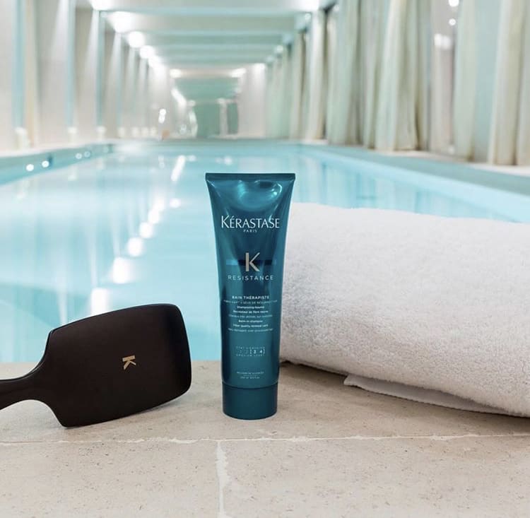 KERASTASE Resistance Shampoo BAIN THERAPISTE Reparador para cabello muy dañado 250ml4