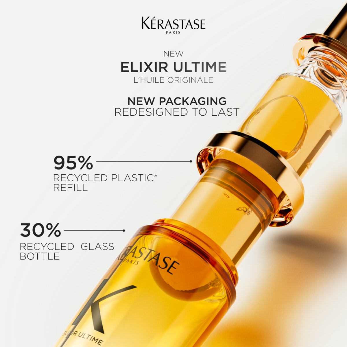 KERASTASE ELIXIR ULTIME HUILE ORIGINALE RECARGABLE 75ML5