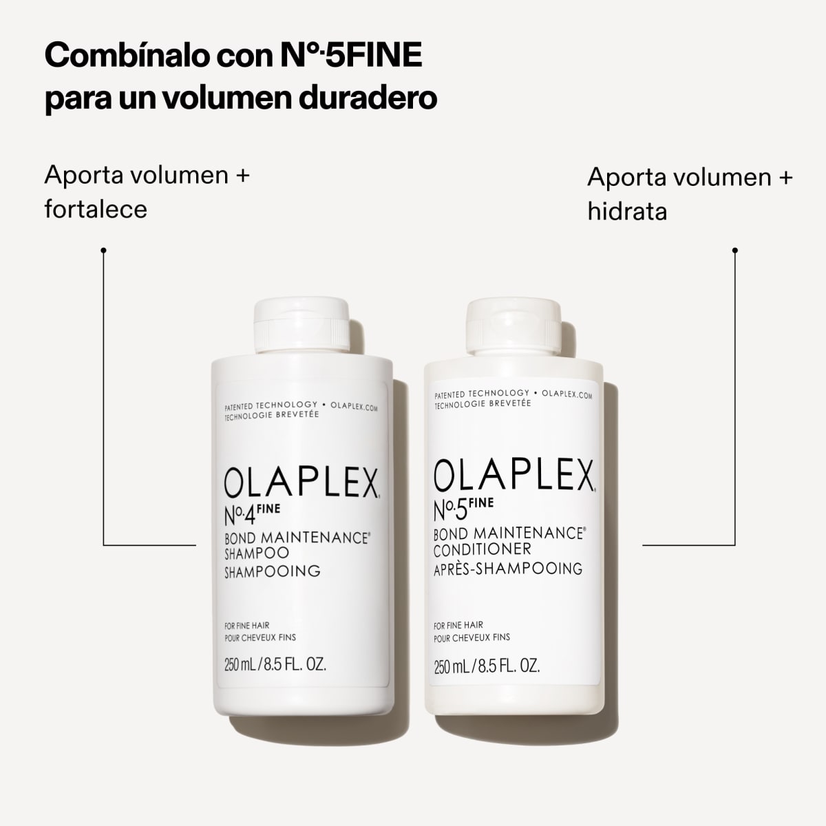 Olaplex N°4 Fine Bond Maintenance Shampoo para Cabello Fino 250 ml3