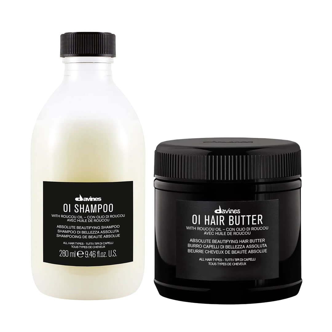 Davines OI Pack Shampoo 280 ml + Mascarilla 250 ml Brillo y Suavidad1