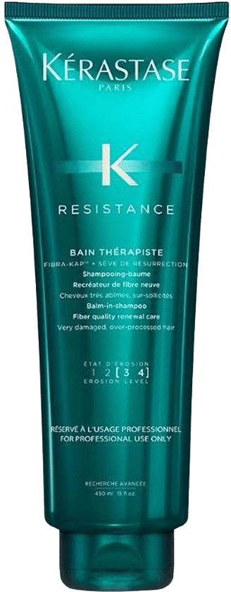 KERASTASE Resistance Shampoo BAIN THERAPISTE Reparador para cabello muy dañado 450ml1