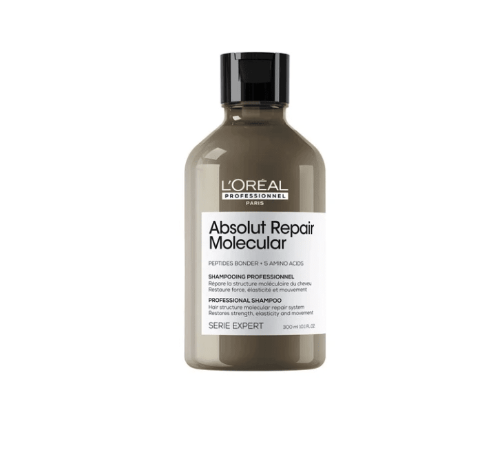 Loreal Shampoo Reparador Molecular Para Cabello Dañado - Absolut Repair Molecular 300 Ml1