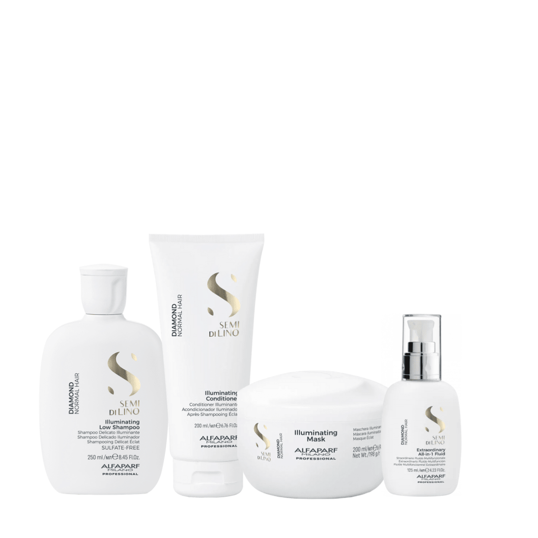 Alfaparf Milano Diamond Illuminating Pack Completo Shampoo + Mascarilla + Fluido1