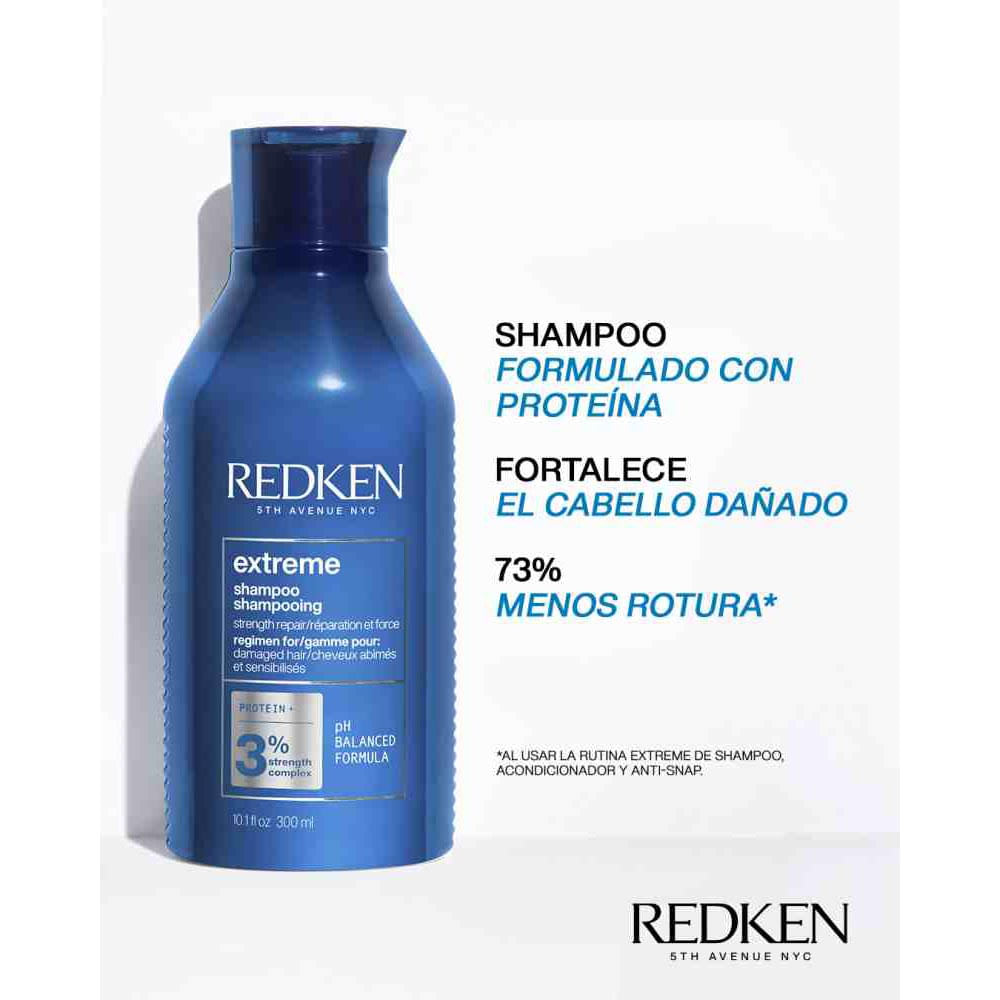 Redken Extreme Shampoo Fortalecedor Cabello Dañado 500 ml2
