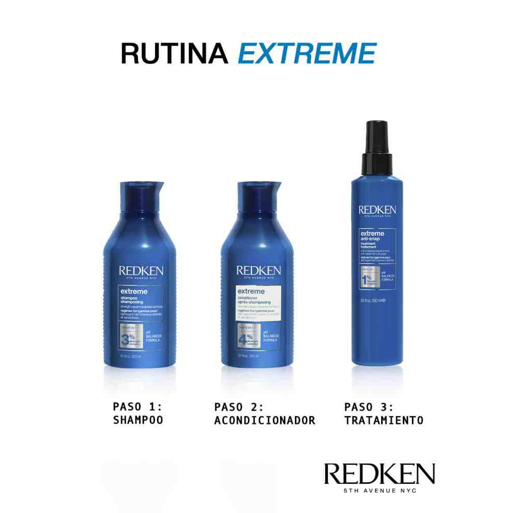 Redken Extreme Shampoo Fortalecedor Cabello Dañado 500 ml3