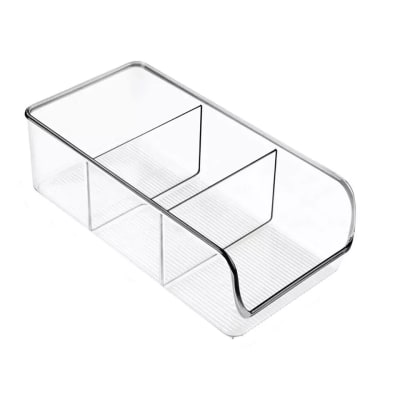 CLEAR ACRILICO | CON 3 DIVISIONES |(REMOVIBLES)1