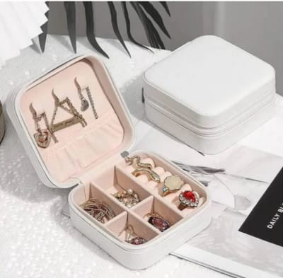 MINI JOYERO PORTATIL VIAJERO | BLANCO1