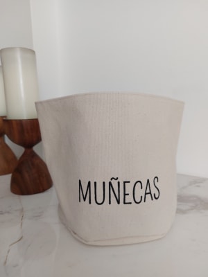 CONTENEDOR DE TELA SMALL | MUÑECAS