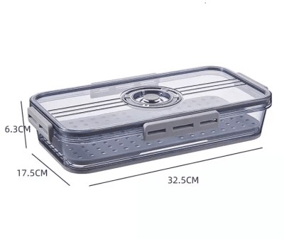 CLEAR ACRILICO PARA FIAMBRES  Y QUESO | CON FECHADOR 1