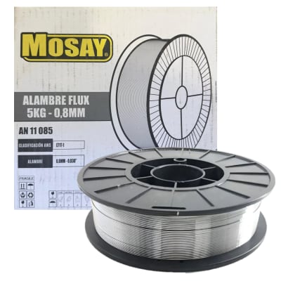 Soldadura MIG Tubular E71T-1 0.8mm 5kg (Uso con gas)