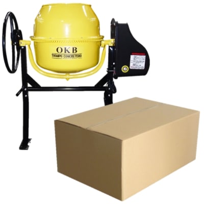 Betonera Desarmada Volteo 140 Litros 220V OKB