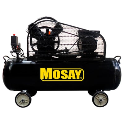 Compresor 100 Litros 3hp Polea MOSAY