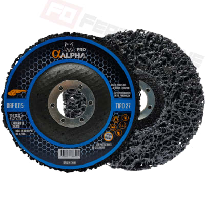 Disco Abrasivo de Fibra 4 1/2