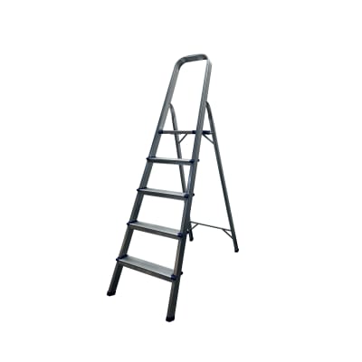 Escalera de Aluminio Plegable 1,57 Metros 5 Peldaños