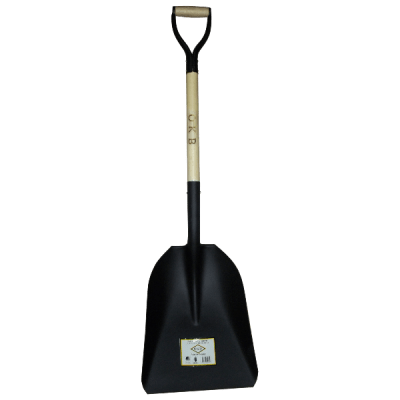 Pala Carbonera Mango de Madera OKB