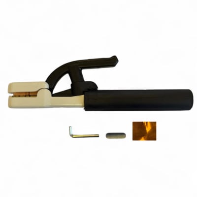 Pinza Porta Electrodos Alpha 300A con Apriete Firme y 4 Posiciones – Sin Cable