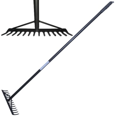 Rastrillo 14 Dientes Mango Metal OKB