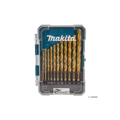 Set Broca Para Metal 1,5 - 6,5mm 13 Piezas MAKITA D-72855