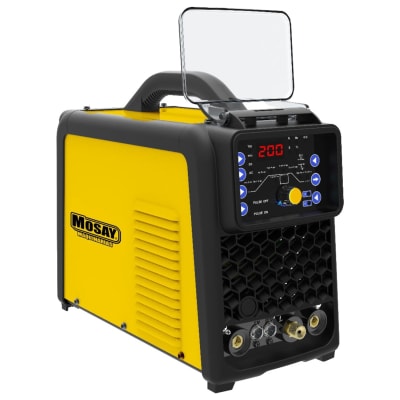 Soldadora TIG 200 ac/dc MOSAY para soldar Aluminio (+ funcion MMA)