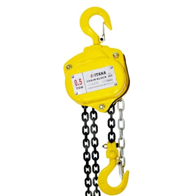 Tecle Cadena 0.5 Ton 3 Mts 5x15x1 MOD.622A-0.5 ITAKA