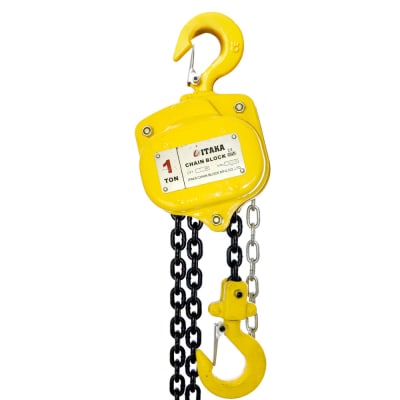 Tecle Cadena 1 Ton 3 Mts 6x18x1 MOD.622A-1.0 ITAKA